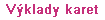 v�klady karet